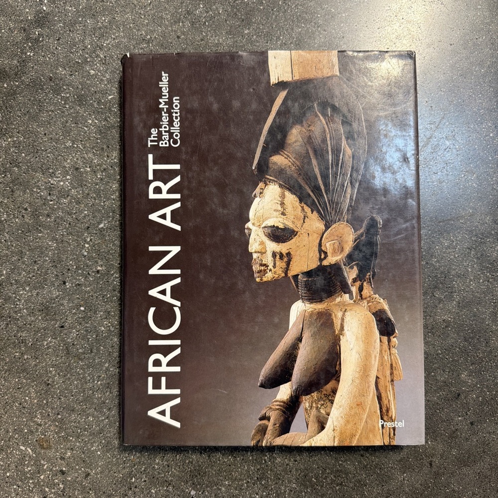 African Art Barbier-Mueller Collection 1988 Prestel Oversized Art Book HC